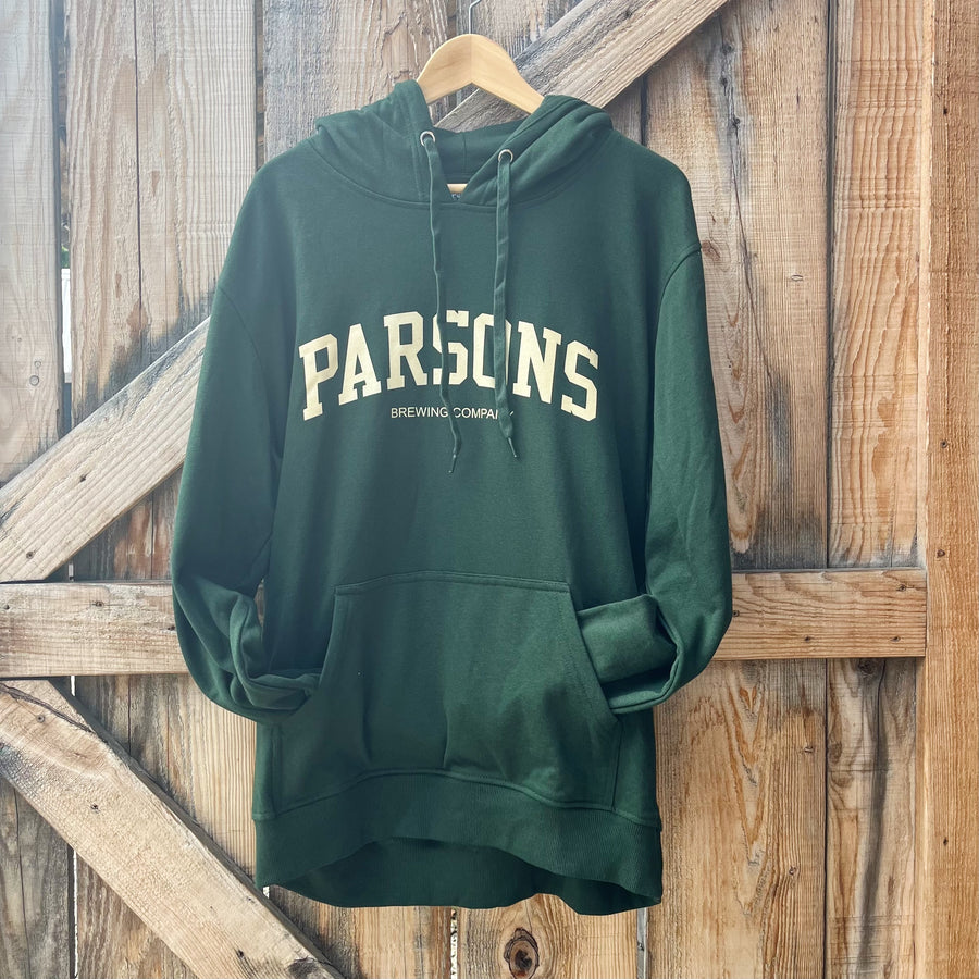 Parsons Varsity Hoodie - Forest Green