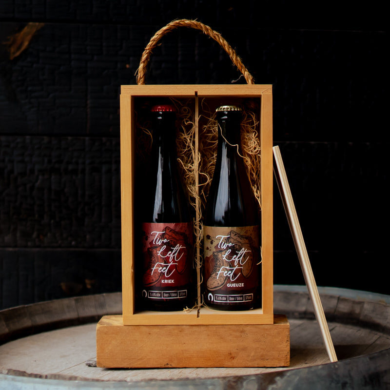 Gift Box: Two Left Feet - Barrel Funked Bottle Conditioned Ale