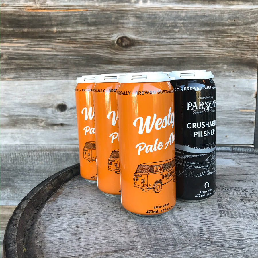 Mixed Tall Can - Crushable Pilsner + Westy Pale Ale