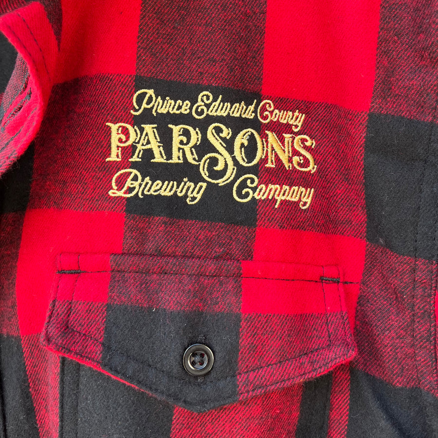 Parsons Crew Red Flannel