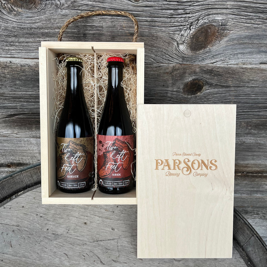 Gift Box: Two Left Feet - Barrel Funked Bottle Conditioned Ale