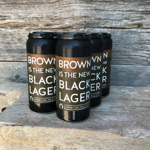 Brown is the New Black Lager